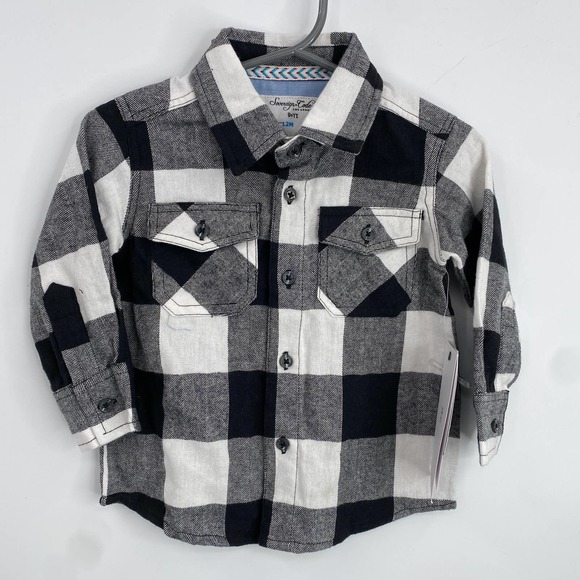 Sovereign Code Boys Liverpool Flannel Top Size 12 Months - Picture 2 of 7